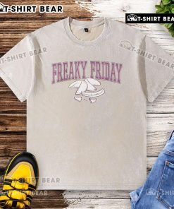 Premium Disney Freaky Friday fortune cookie washed t-shirt design featuring playful graphics and vibrant colors.