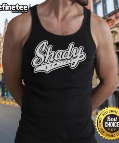 Premium Eminem Shady Limited logo tank top featuring a stylish design for fans of the iconic rapper and his brand.