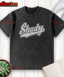 Premium Eminem Shady Limited logo washed t-shirt featuring a stylish design for fans of the iconic rapper.