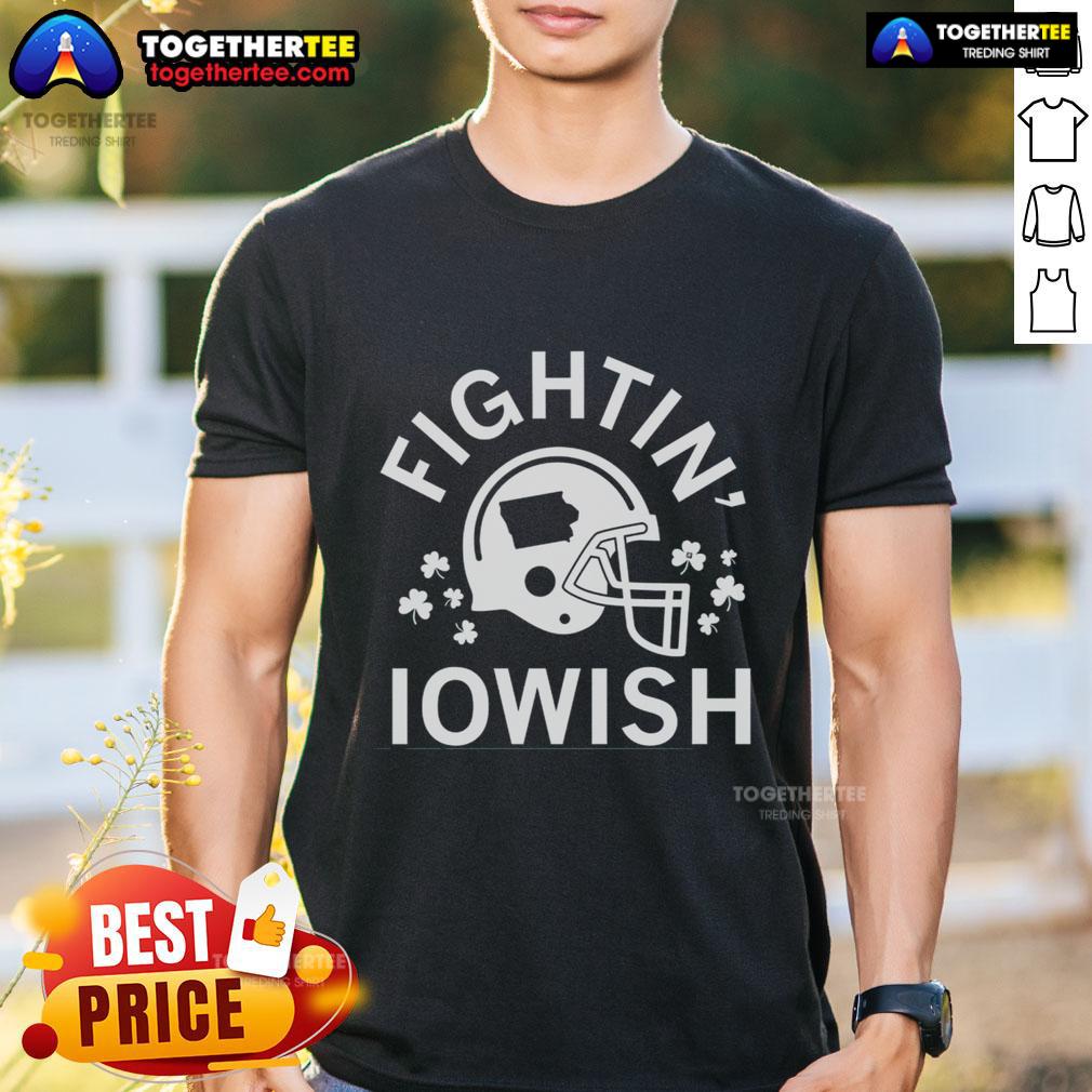 Premium Fightin Iowish T Shirt Premium Fightin Iowish T-Shirt featuring a bold design, perfect for fans of Iowa pride and unique graphic tees.