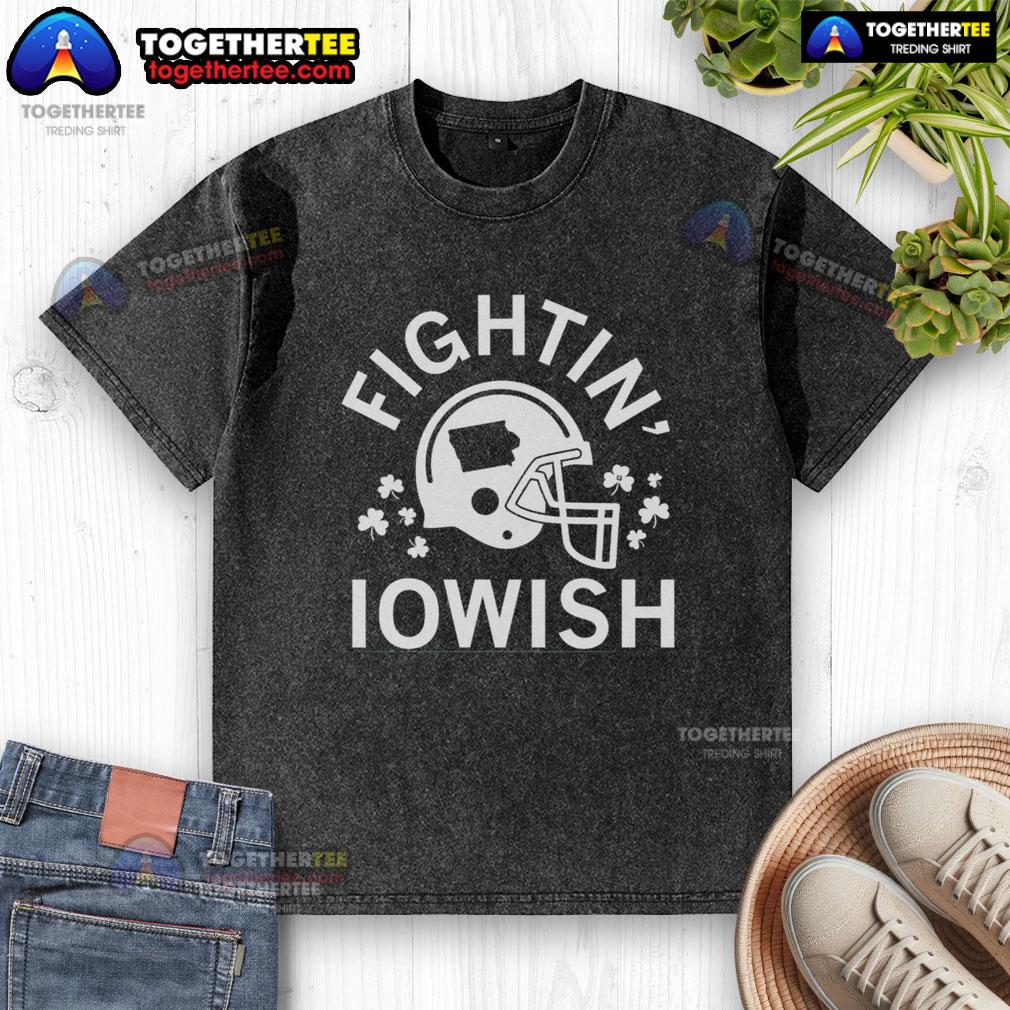 Premium Fightin Iowish Washed T Shirt Premium Fightin Iowish Washed T-Shirt in soft fabric, featuring a unique design for casual, stylish wear.