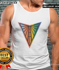 Premium Golden State Valkyries WNBA Pride Logo Tank Top in vibrant colors, perfect for fans and summer wear.