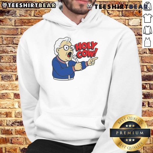 Premium Harry Caray Holy Cow Legend Cubs Hoodie featuring iconic design for fans of Chicago Cubs baseball.