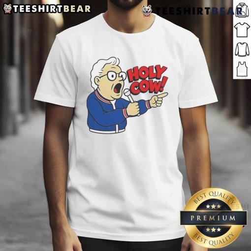 Premium Harry Caray Holy Cow Legend Cubs T-Shirt featuring iconic design, perfect for Chicago Cubs fans and collectors.
