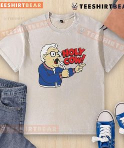 Premium Harry Caray Holy Cow Legend Cubs washed t-shirt showcasing a vintage design for Chicago Cubs fans.
