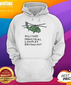 Premium Helicopter Military Industrial Complex Enthusiast Hoodie in black, showcasing a stylish and unique design for fans.