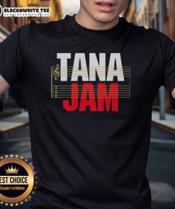 Alt Text: Premium Hiroshi Tanahashi Tana Jam T-Shirt featuring vibrant graphics, perfect for wrestling fans and collectors.