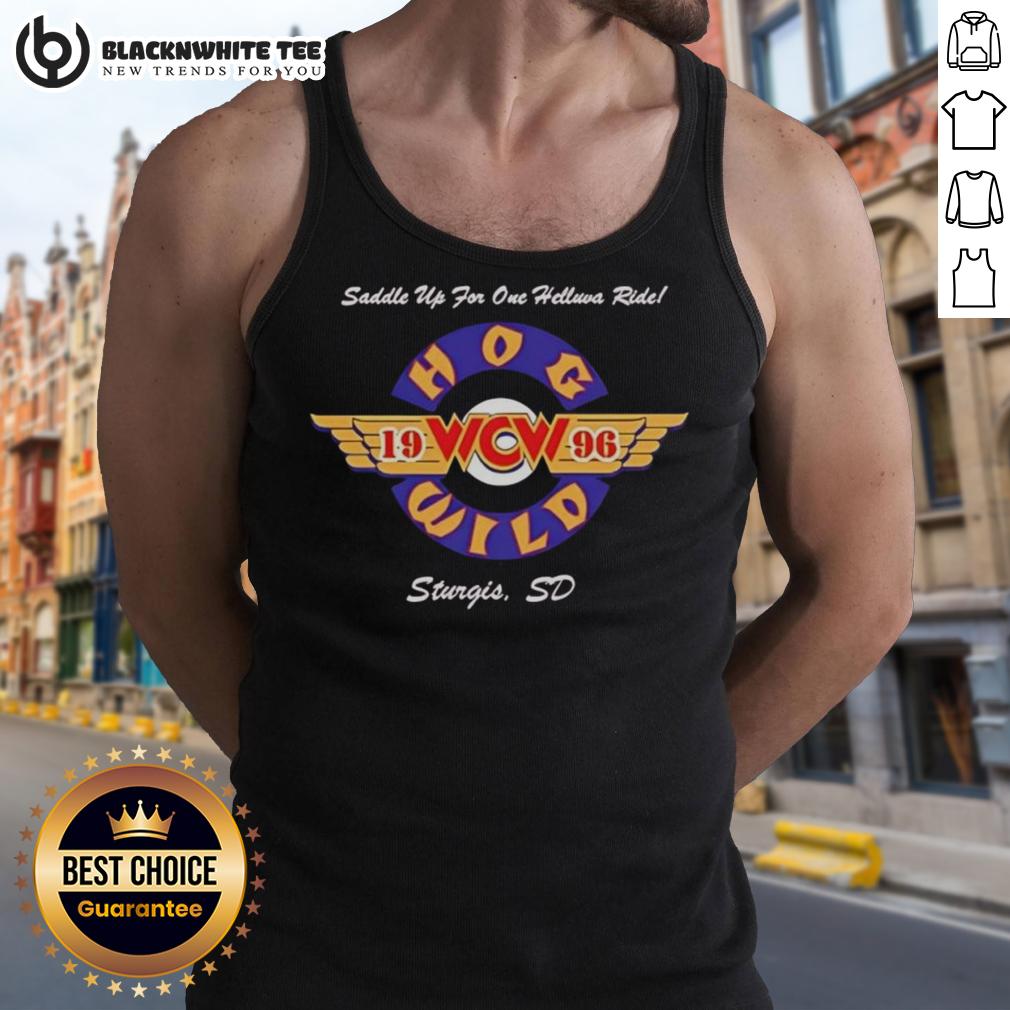 Premium Hog Wild Saddle Up For One Helluva Ride 1996 Tank Top Premium Hog Wild Saddle Up For One Helluva Ride 1996 tank top featuring a bold graphic design and classic fit.