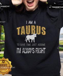 Premium 'I Am A Taurus' sweatshirt featuring humorous astrology design, perfect for zodiac lovers and comfortable casual wear.