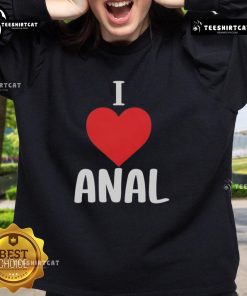 Premium I Love Anal Big Lenny Sweatshirt featuring a bold graphic design, perfect for casual wear and humor lovers.