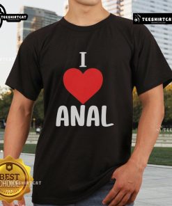 Premium I Love Anal Big Lenny T-Shirt featuring bold graphic design for humor and style, perfect for casual wear.