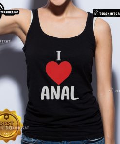 Premium I Love Anal Big Lenny Tank Top featuring bold graphic design, perfect for casual wear and statement fashion.