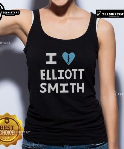 Premium I Love Elliott Smith tank top featuring a stylish design for fans of the iconic musician.