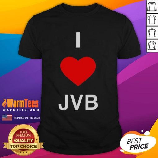 Premium I Love Jvb T-Shirt featuring a stylish design, perfect for fans who want to show their love for Jvb.