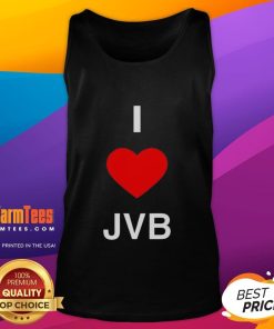 Premium I Love JVB Tank Top in stylish design, perfect for casual wear and expressing your love for JVB.