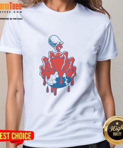 Premium Infect The Earth ladies tee featuring a stylish design and comfortable fit for eco-conscious fashion lovers.