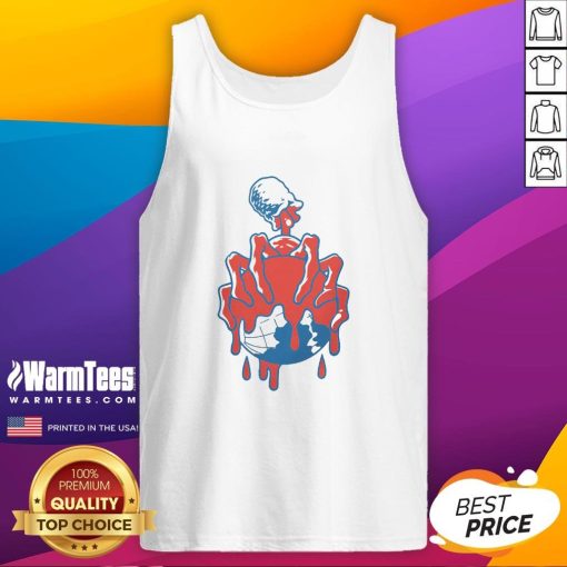 Premium Infect The Earth Tank Top featuring bold graphics and a stylish design for eco-conscious fashion enthusiasts.