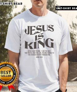 Premium Jesus Is King Vintage Classic T-Shirt featuring bold graphic design and comfortable fit for music lovers.