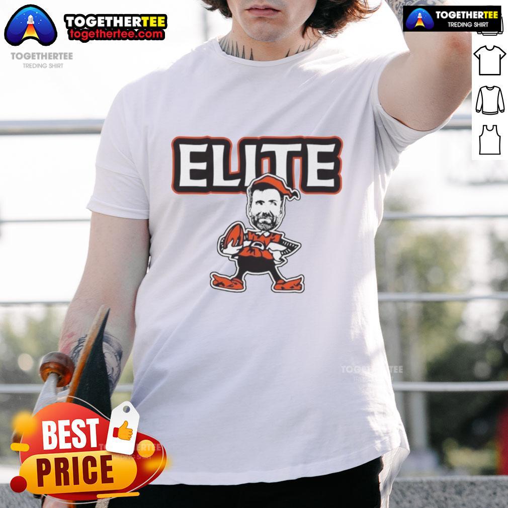 Premium Joe Flacco Elite Cleveland Browns Football Elfe T Shirt Premium Joe Flacco Elite Cleveland Browns Football Elfe T-Shirt featuring vibrant team colors and graphics for fans.