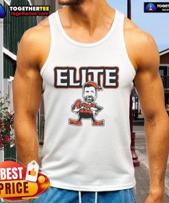 Premium Joe Flacco Elite Cleveland Browns football tank top featuring stylish design and vibrant team colors.