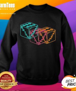 Premium Lambert Fiesta Brian Lambert Dice Sweatshirt in vibrant colors, showcasing stylish design and comfortable fit.