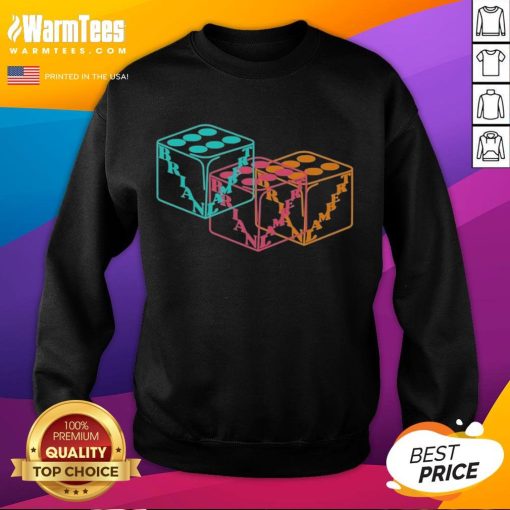 Premium Lambert Fiesta Brian Lambert Dice Sweatshirt in vibrant colors, showcasing stylish design and comfortable fit.