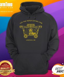 Premium Leo the Paper Eating Lion Hoodie featuring a playful lion graphic, perfect for cozy and stylish wear.