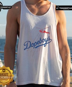 Premium Los Angeles Dodgers Dopeboys tank top featuring stylish design and vibrant team colors for fans and casual wear.