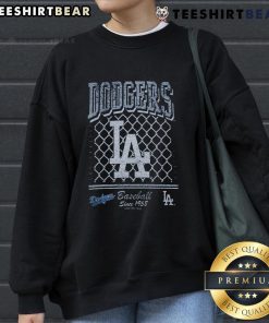 Premium Los Angeles Dodgers old school sport baseball sweatshirt since 1958, featuring classic team logo and cozy design.