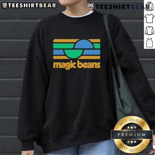 Premium Magic Beans Brazil sweatshirt featuring vibrant graphics and cozy fabric, perfect for casual wear.