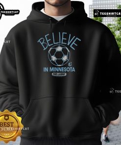 Premium Minnesota United FC Homage hoodie inspired by MLS and Ted Lasso, featuring a stylish design perfect for fans.