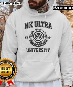 Premium MK Ultra University Hoodie featuring a stylish design, perfect for casual wear and showcasing unique streetwear fashion.