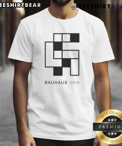 Premium Modernism Bauhaus Exhibition T-Shirt featuring iconic Bauhaus design elements in a stylish, contemporary fit.