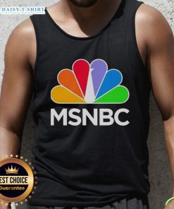 Premium MSNBC Logo Classic Tank Top featuring a bold design in a stylish and comfortable fit for casual wear.