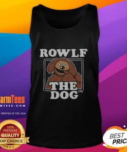 Alt Text: Premium Muppets Rowlf the Dog tank top featuring a playful design perfect for fans of the Muppets collection.