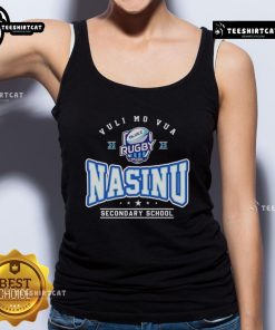 Premium Nasinu Secondary School Vuli Mo Vua 2025 tank top showcasing school spirit and vibrant design.