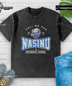 Premium Nasinu Secondary School Vuli Mo Vua 2025 washed t-shirt featuring vibrant school colors and logo.