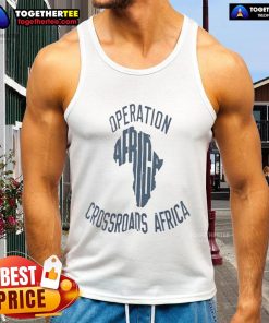 Premium Operation Africa Crossroads tank top featuring vibrant design and comfortable fit, perfect for summer adventures.