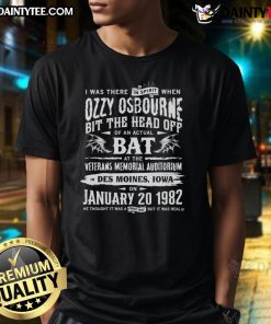 Premium Ozzy Osbourne I Was There In Spirit T-Shirt featuring iconic rock graphics and vibrant colors for fans.
