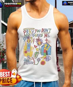 Premium Pray You Don't Guard Me ISO Basketball Tank Top showcasing a stylish design for basketball enthusiasts.