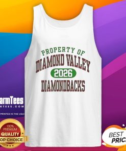 Stylish Diamond Valley Diamondbacks 2026 tank top showcasing premium quality and vibrant team colors.