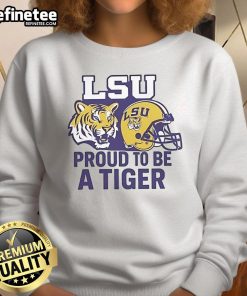 Premium Proud to Be a LSU Tigers Sweatshirt in vibrant colors, perfect for fans supporting LSU Tigers.
