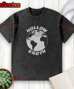 Premium Psychopoly Hollow Earth Washed T-Shirt in soft fabric, featuring a unique graphic design and comfortable fit.