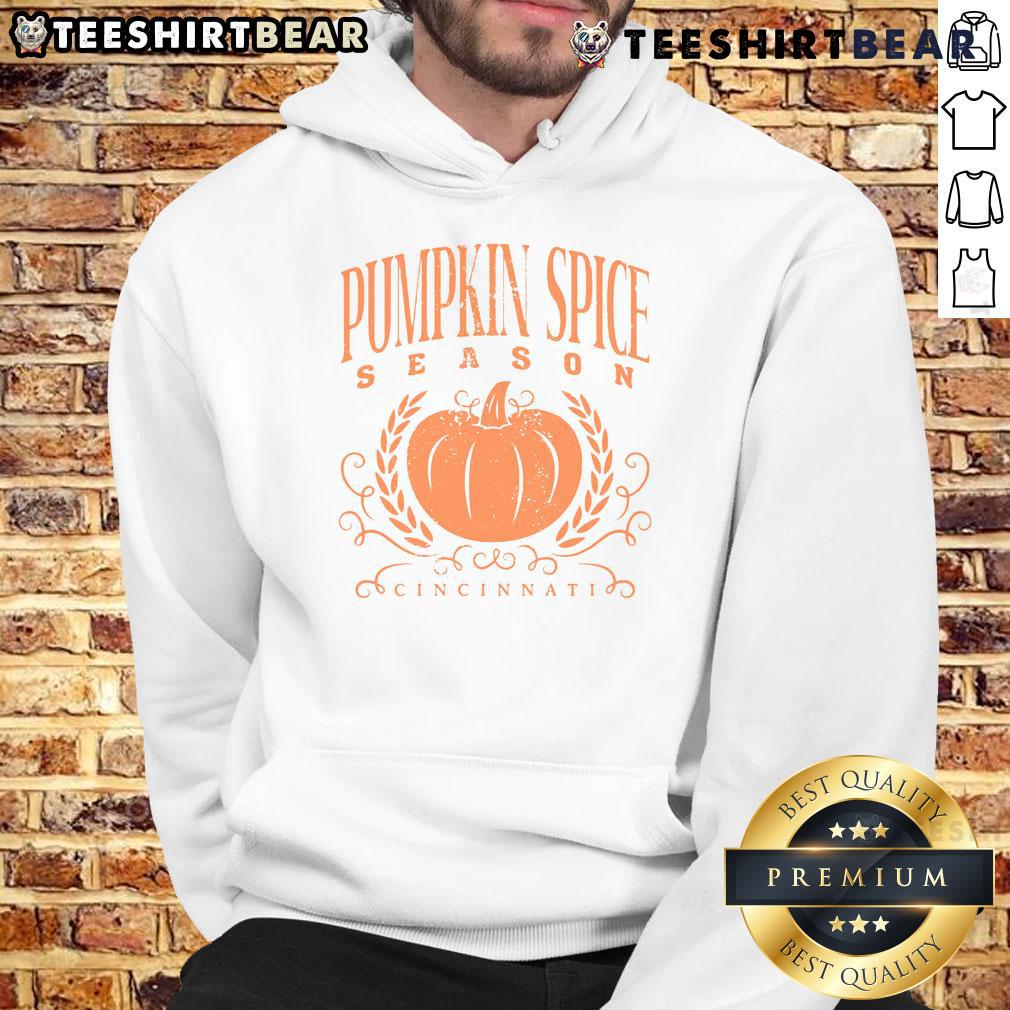 Premium Pumpkin Spice Season Hoodie Cozy Premium Pumpkin Spice Season Hoodie in autumn colors, perfect for fall fashion and seasonal celebrations.