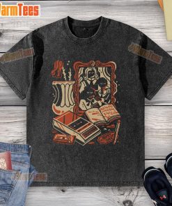Premium Put Me In My Coffin Retro Washed T-Shirt featuring vintage design and soft fabric, perfect for casual wear.