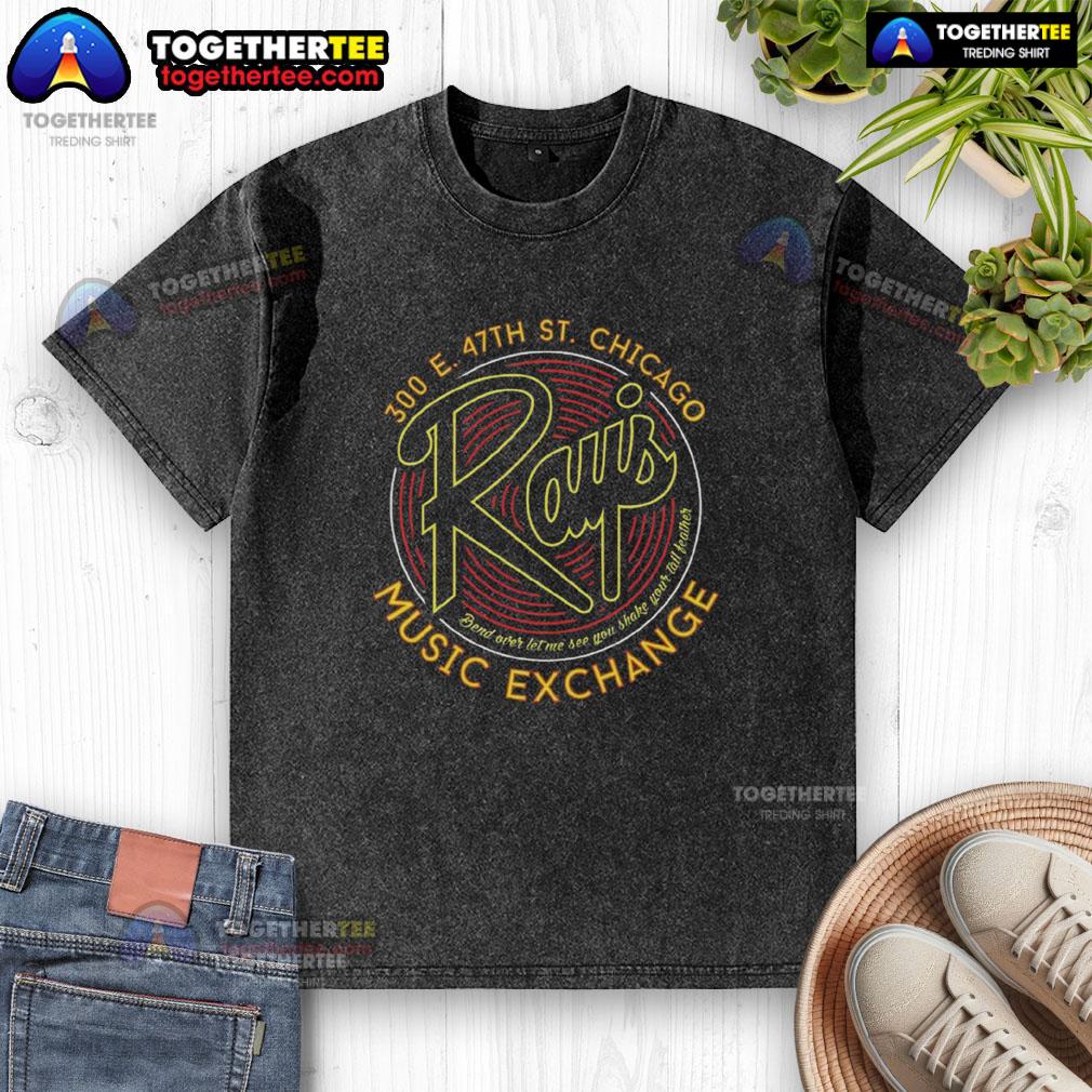 Premium Ray'S Music Exchange Washed T Shirt Premium Rays Music Exchange washed t-shirt featuring a stylish design, perfect for music lovers and casual wear.