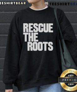 Premium Rescue The Roots Sweatshirt in soft fabric, featuring a stylish design perfect for casual wear and eco-conscious fashion.