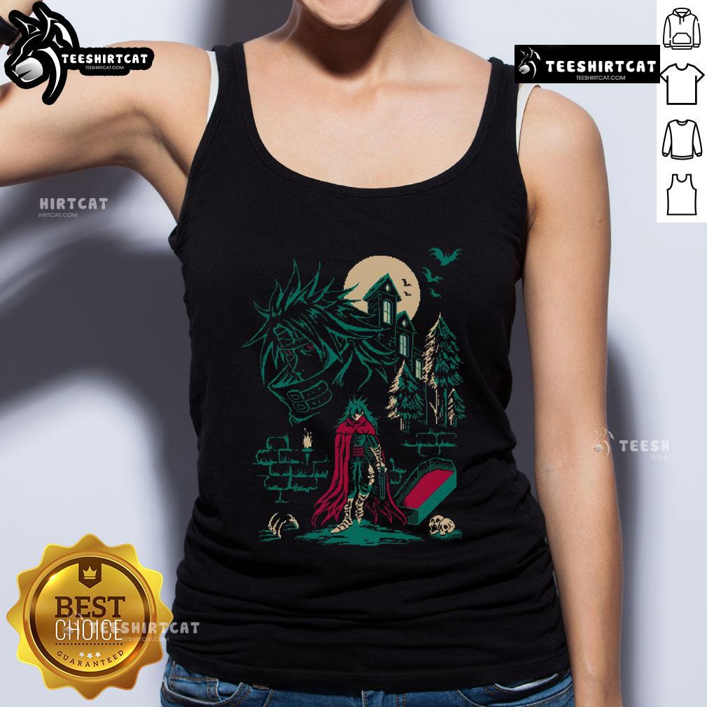 Premium Retro Vampire Madara Uchiha Moonlight Don't Wake Me Up Inside Anime Tank Top Premium retro vampire Madara Uchiha tank top featuring moonlight design and 'Don't Wake Me Up' anime theme.