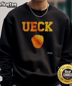 Premium RIP Bob Uecker Mr. Baseball sweatshirt featuring Milwaukee Brewers logo, perfect for fans and collectors.