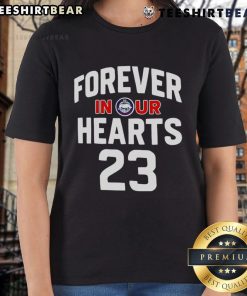 Premium Ryne Sandberg Forever In Our Hearts 23 Ladies Tee featuring a stylish design for fans of the baseball legend.